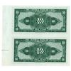 Image 2 : Central Bank of China, 1941 Uncut Progress Specimen/Proof Banknote Pair