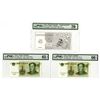 Image 1 : Peoples Bank of China, 1999-2016 Banknote Group of 3