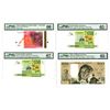 Image 1 : France and French Pacific Territories, 1979-2014 Banknote Group of 4