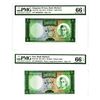 Image 1 : Bank Markazi, ND (1971), Pair of Issued Banknotes