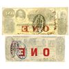 Image 2 : Bank of the State of South Carolina, 1861-62 Obsolete Banknote Pair