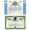 Image 1 : Alaska Air Group, Inc & Alaska Airlines, Inc., ND (ca.1960)-2006, Pair of Specimen Certificates