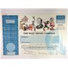 Image 1 : Walt Disney Co. 1992 Specimen Stock Certificate