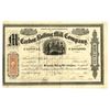 Image 1 : Mt. Carbon Rolling Mill Co. 1865. I/U Stock Certificate