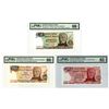 Image 1 : Banco Central de la Republica Argentina, ND (1973-85),Group of 3 Issued Banknotes