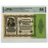 Image 1 : Republic Treasury Note, 1922, Issued Banknote