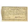 Image 1 : Connecticut Comptroller's Office, 1790, Issued Payment Certificate