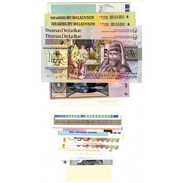 Thomas De La Rue, De La Rue Giori, and Bradbury Wilkinson ...