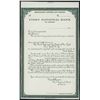 Image 1 : First National Bank of Hawaii Proof Travelers Letter of Credit.