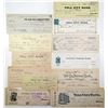 Image 2 : Tell City, Indiana Assortment of Issued Bank Checks, ca.1880-1910s with a Few Other Locations