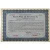 Image 1 : Black & White and Town Taxis, Inc. Stock Certificate