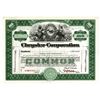 Image 1 : Chrysler Corporation, ND (ca.1925-1940) Specimen Stock Certificate.