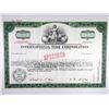 Image 1 : International Time Corp., "TIMEX", ca. 1940-50s Specimen Stock Certificate