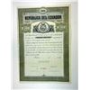 Image 1 : Republica del Ecuador, ca. 1910s Specimen Bond