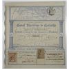 Image 1 : Canal Maritime de Corinthe, 1882 I/U Stock Certificate.