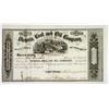 Image 1 : Victoria Coal and Oil Co., 1860 Stock I/U Certificate