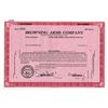 Image 1 : Browning Arms Co. ND (ca.1940-50s) Specimen Stock Certificate