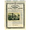 Image 1 : Greenbrier White Sulphur Springs Co. 1882 I/U Bond and Greenbrier Postcard