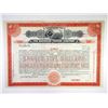 Image 1 : NJ. American Thread Co., ca.1890-1909, 10 Shrs Preferred Stock Specimen Certificate, VF