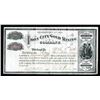 Image 1 : Iron City Gold Mining Co. 1886 I/U Stock Certificate
