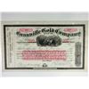 Image 1 : Granville Gold Co., 1879 I/U Stock Certificate