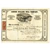 Image 1 : Lehigh Rolling Mill Company, 1866, I/U Stock Certificate