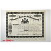Image 1 : Montour Iron & Steel Co., 1881 I/U Stock Certificate.
