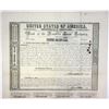 Image 1 : Franklin Canal Co., 1851 I/C Coupon Bond issued for Construction of their Railroad.