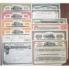 Image 1 : Massachusetts, New York and Connecticut Railroad Stocks and Bond Assortment, ca.1886-1928