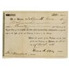 Image 1 : James River & Kanawha Co., 1866, I/U Stock Certificate