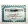 Image 1 : Maryland Virginia Railway Co., 1900-20 Stock Certificate Rarity
