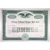 Image 1 : IL. Chicago National League Ball Club 1940-60s Specimen Stock Cert. Chicago Cubs