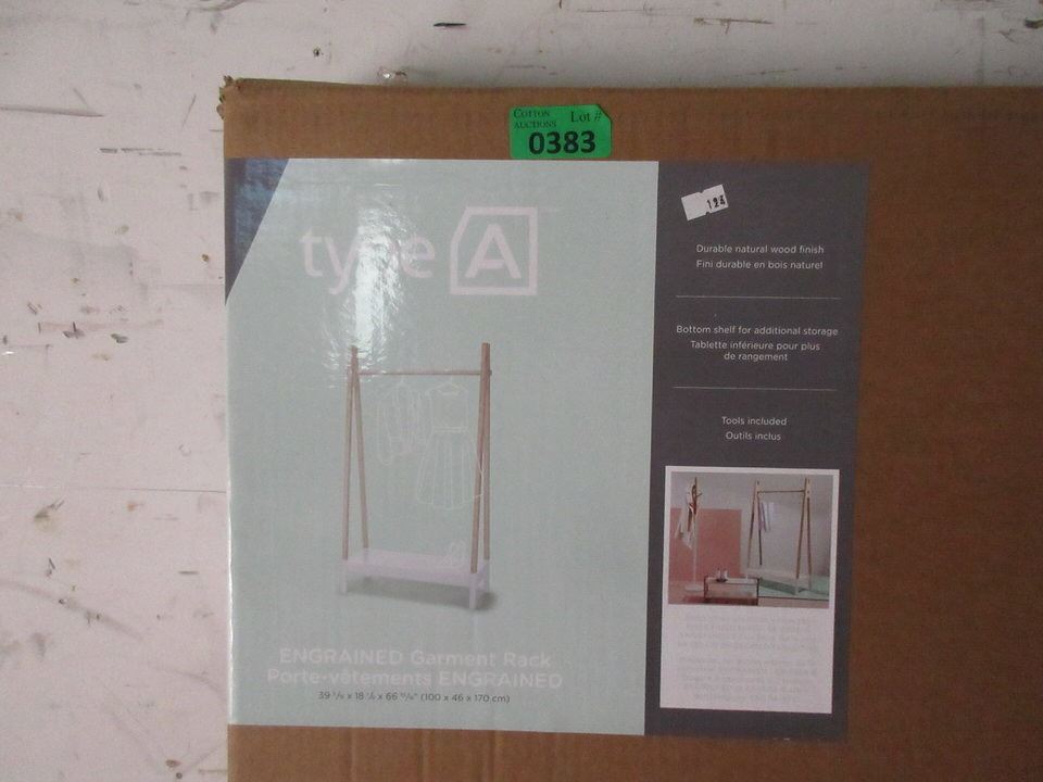 Type A Garment Rack 39 X 18 X 66 Tall Type a garment rack 39 x 18 x 66 tall