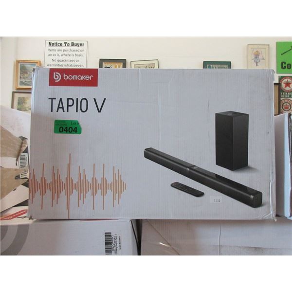 Bomaker Tapio V 2.1 CH Sound Bar System