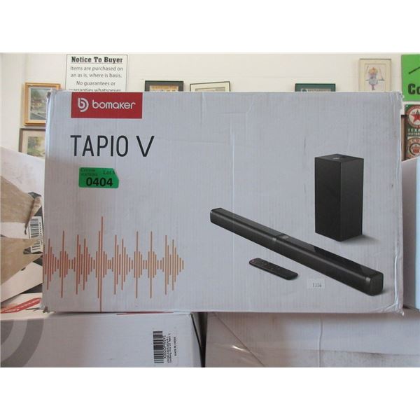 Bomaker Tapio V 2.1 CH Sound Bar System