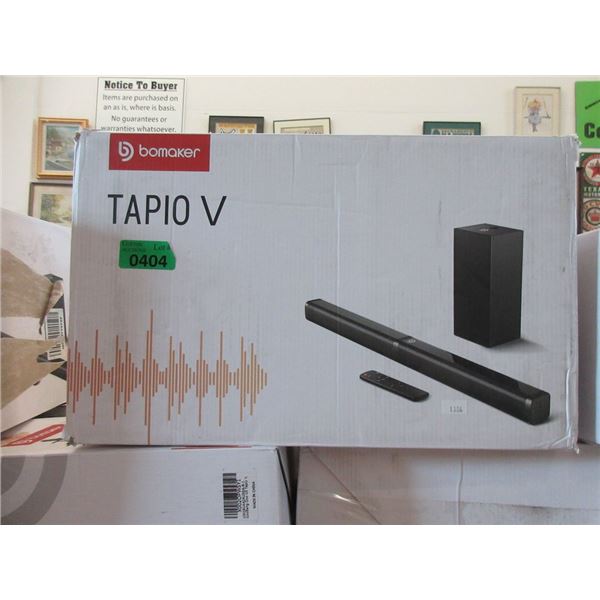 Bomaker Tapio V 2.1 CH Sound Bar System