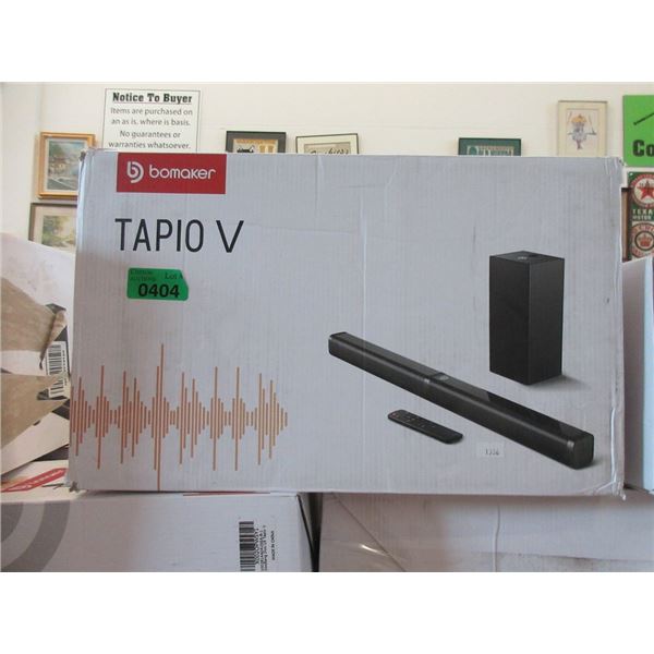 Bomaker Tapio V 2.1 CH Sound Bar System