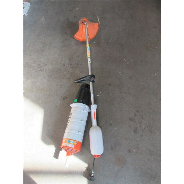 Electric Stihl Weed Trimmer with Attachment