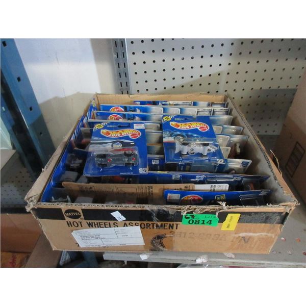 Box of 67 Assorted Hot Wheels - Sealed Packages