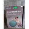 Image 1 : 2 Sport Shiny Chair Cover Balls