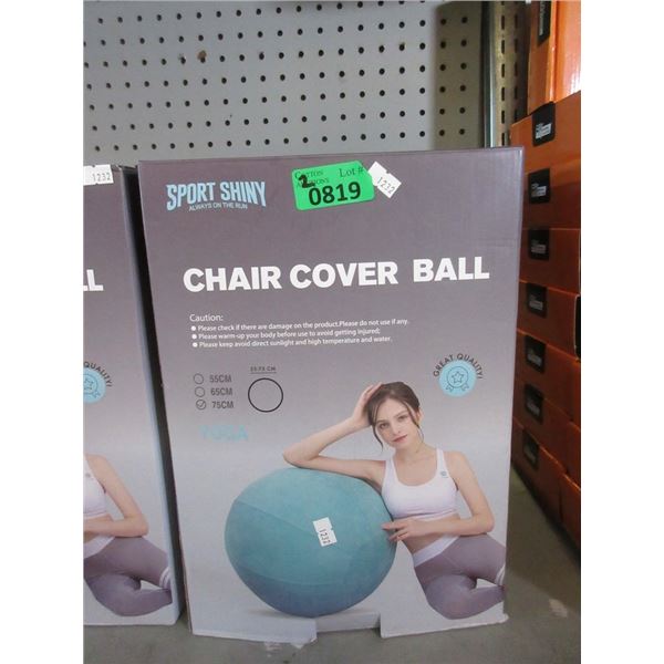 2 Sport Shiny Chair Cover Balls