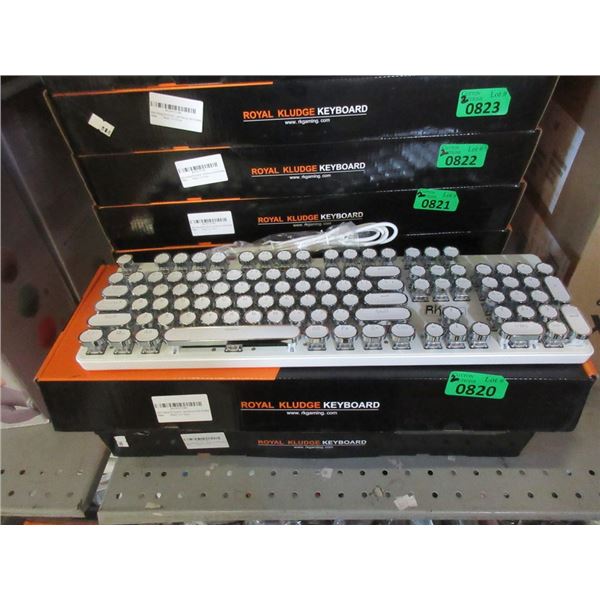 2 Royal Kludge Mechanical Keyboards