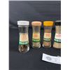 Image 2 : Lot of 6 Vintage Nabob Spice Jars Some Still Have Contents
