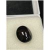 Image 2 : Black Welo Opal 2.495 ct 11.50 x 9.91 x 5.52 mm Oval Cabochon- Ethiopia- Heat, Lots of Play of Color