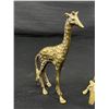Image 2 : Set of Brass Giraffes