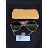 Image 1 : Antique Driving Glasses w/ Green Lenses and Case