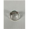 Image 2 : Vintage Silver and Turquoise Handcrafted Ring