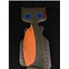Image 2 : Signed First Nations Carving of a Salmon 25.5" Long