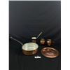 Image 1 : Lot of Decorative Copper Pots and Pans