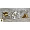 Image 1 : 3 NEW PAIRS OF EAR-RINGS